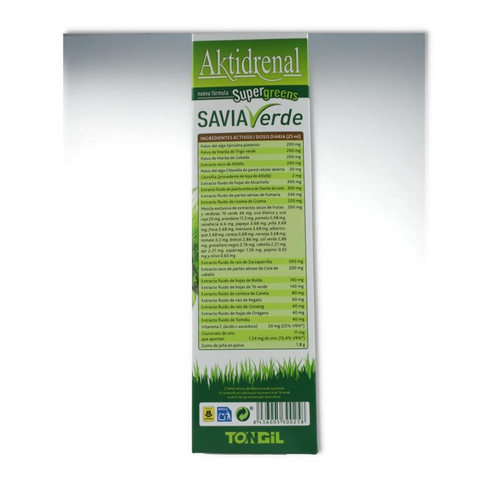 AKTIDRENAL SAVIA VERDE 500 ml TONGIL