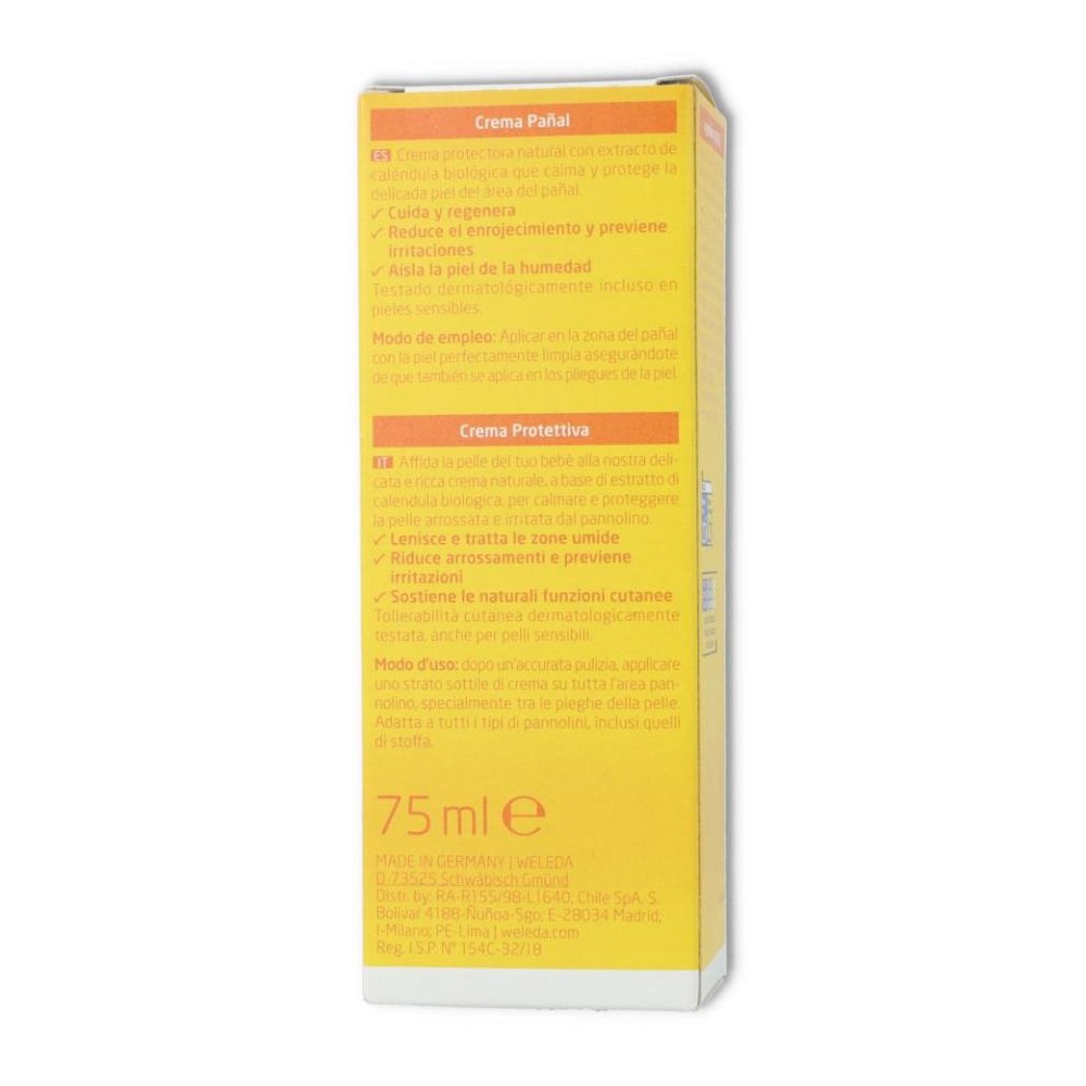 CREMA PAÑAL CALENDULA BIO  75 ML WELEDA