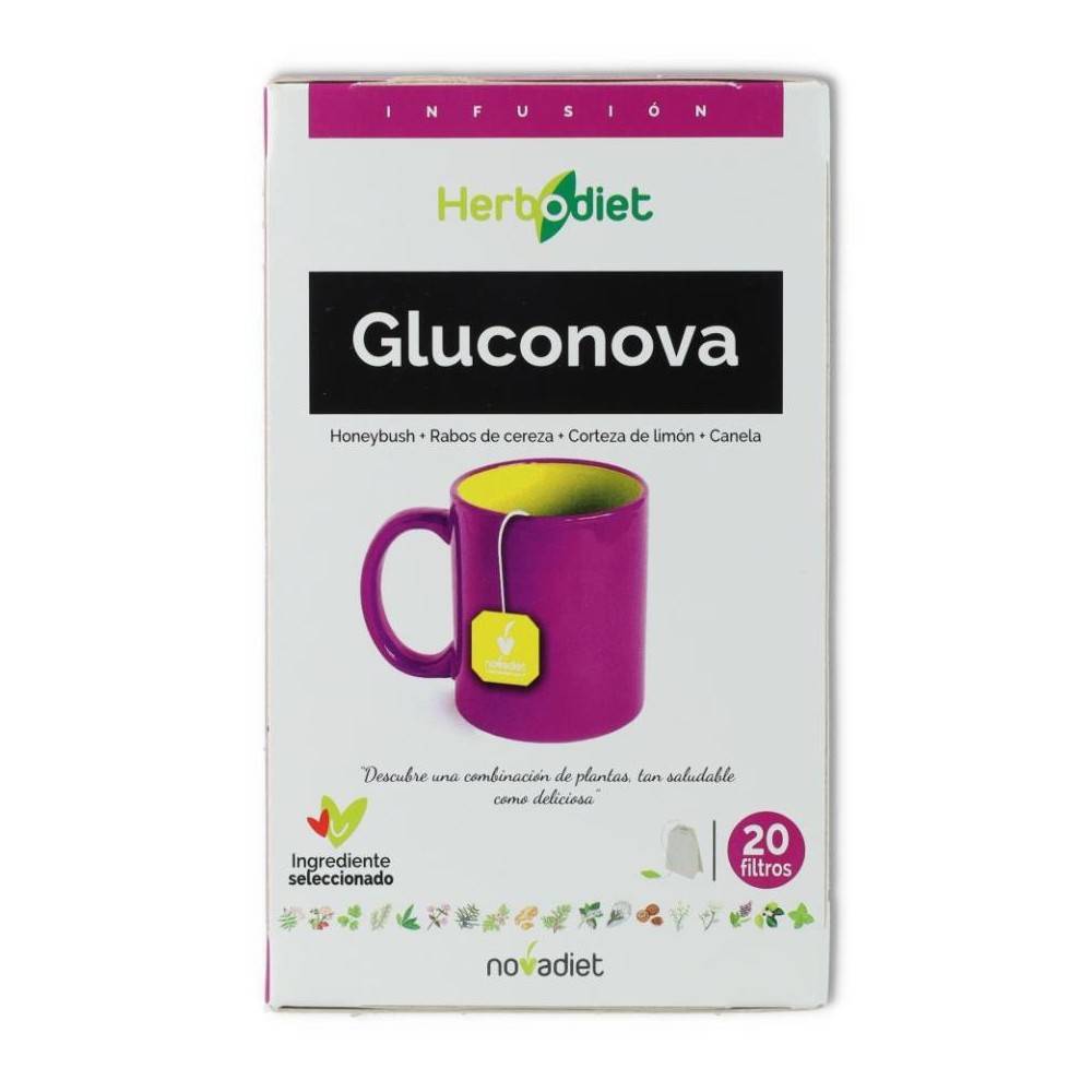 Herbodiet Gluconova 20 filtr Novadiet