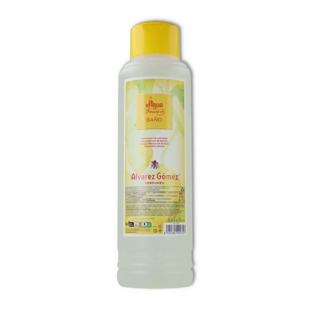 Agua fresca de baño 750 ml Alvarez Gomez