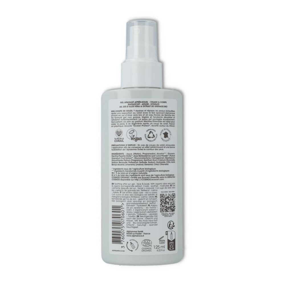 Alphanova Loción Aftersun 125ml