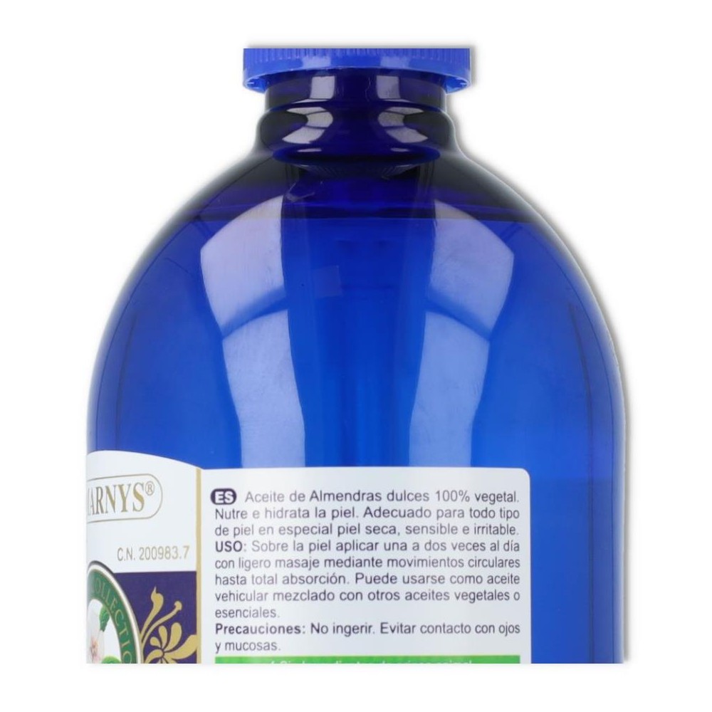 ACEITE ALMENDRAS DULCES 500 ML CON DOSI  MARNYS