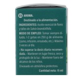 Aceite esencial Salvia 15ml Marnys