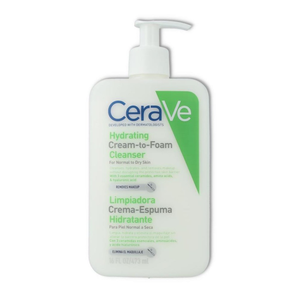Cerave Limpiadora Crema-Espuma Hidratante 473 ml 