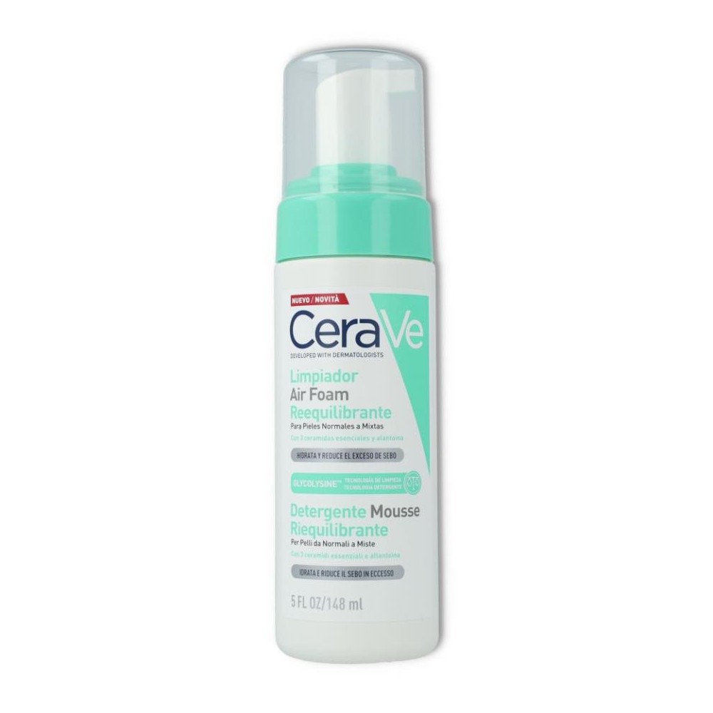 Cerave Limpiador Air Foam Reequilibrante 148 ml