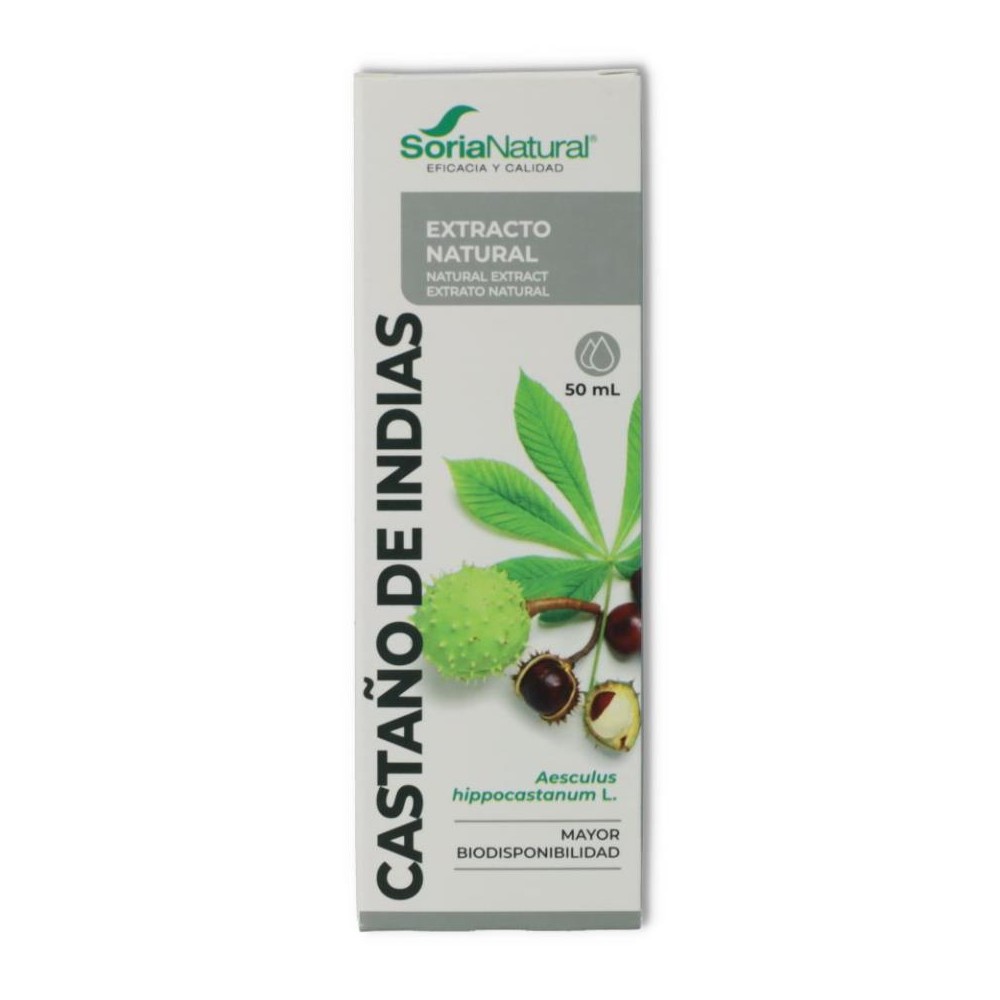 EXTRACTO CASTAÑO DE INDIAS 50 ML SORIA NATURAL