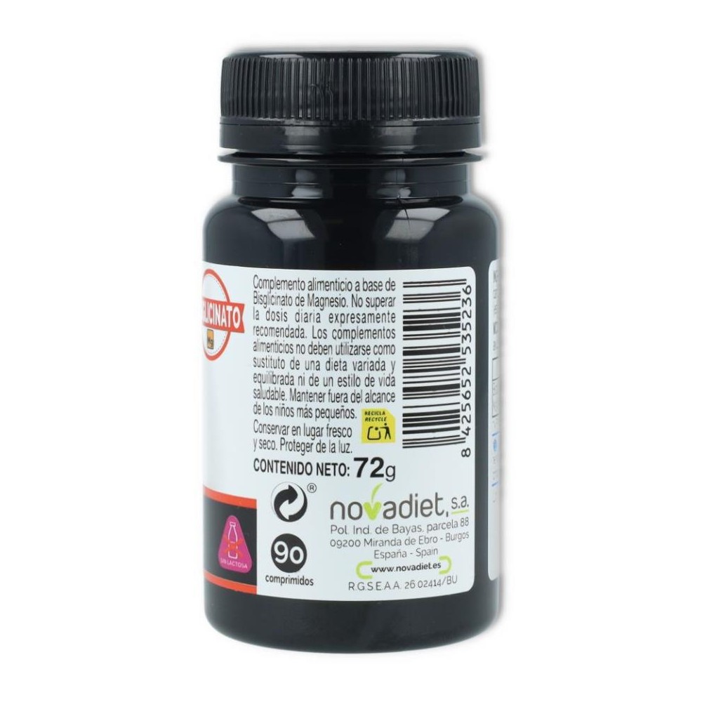Magnesio bisglicinato 90 cp Novadiet
