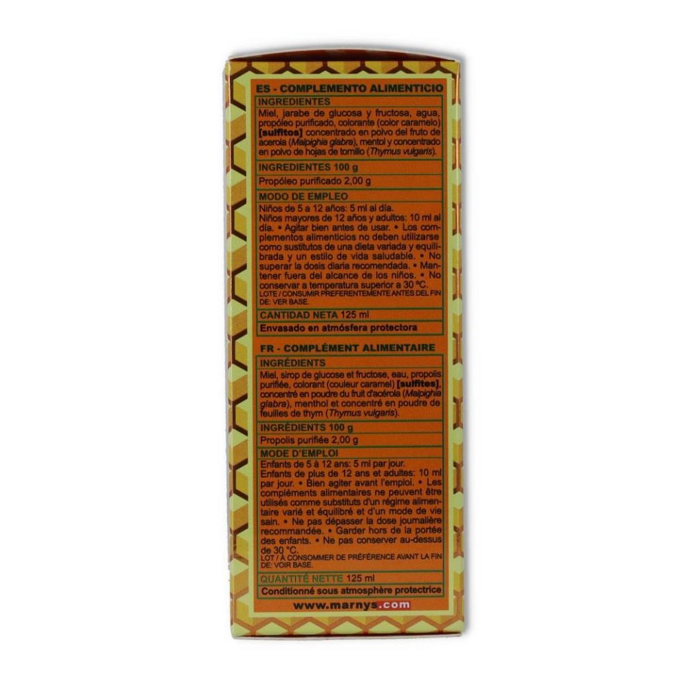 Jarabe Propolsaft 125 ml Marnys