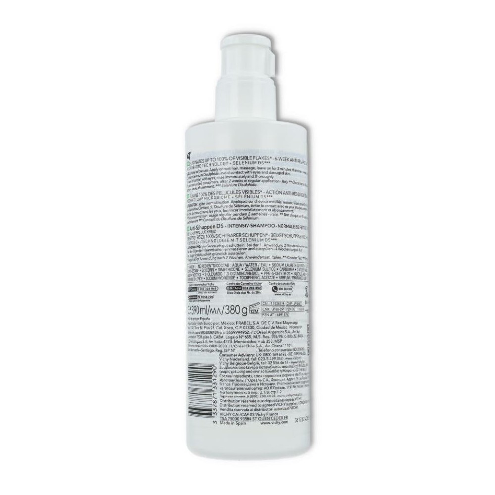Champu Anticaspa Graso 400 ml Dercos Vichy