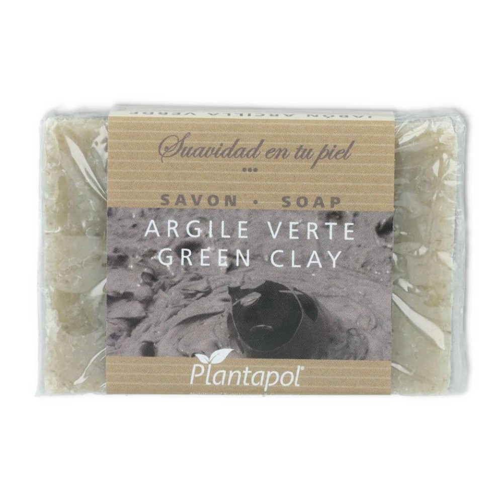 JABON NATURAL ARCILLA VERDE 100 gr PLANTAPOL