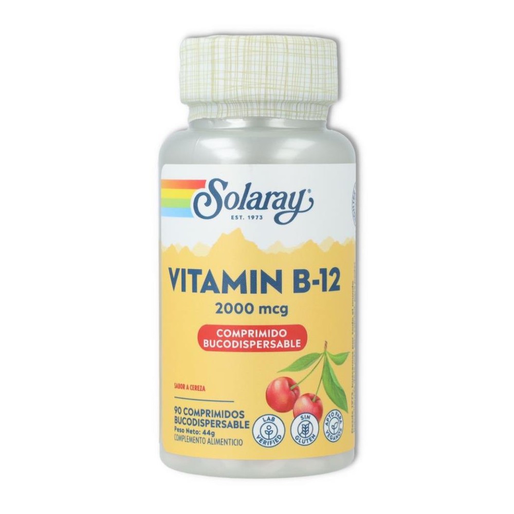 Vitamina B12 2000 MCG Solaray