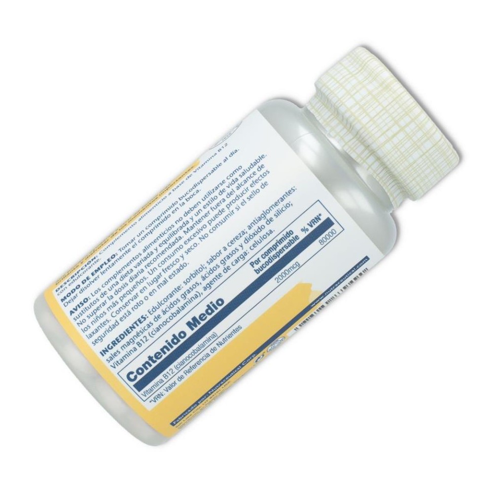 Vitamina B12 2000 MCG Solaray