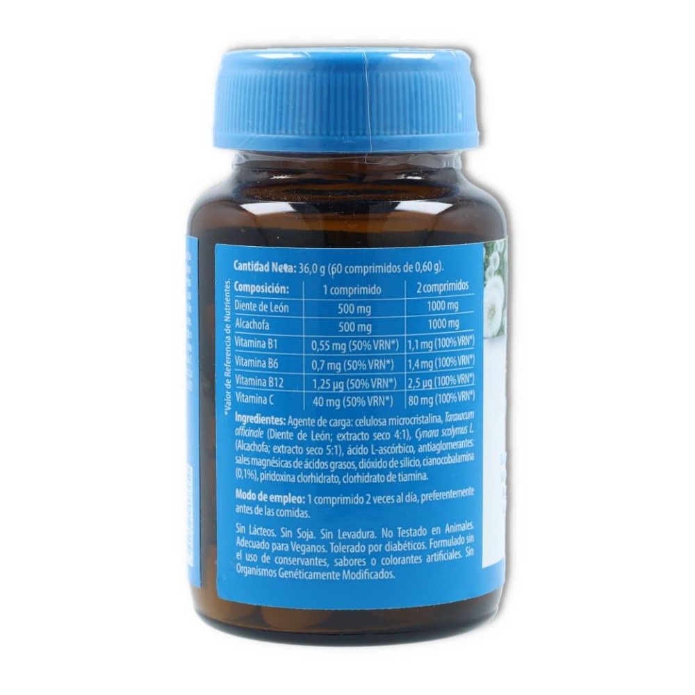 Alcachofa diente de leon 60 comp Naturmil