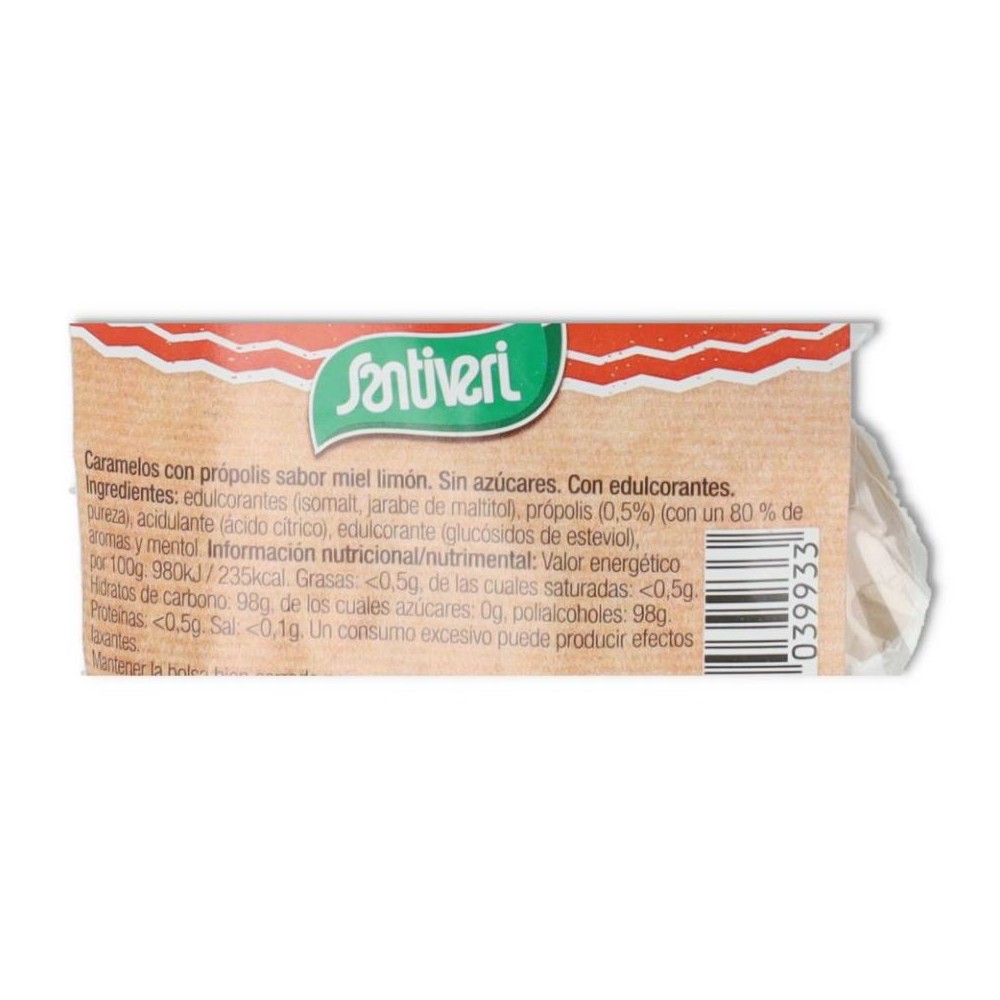 Caramelos Propolis sin Azucar 50 gr Santiveri