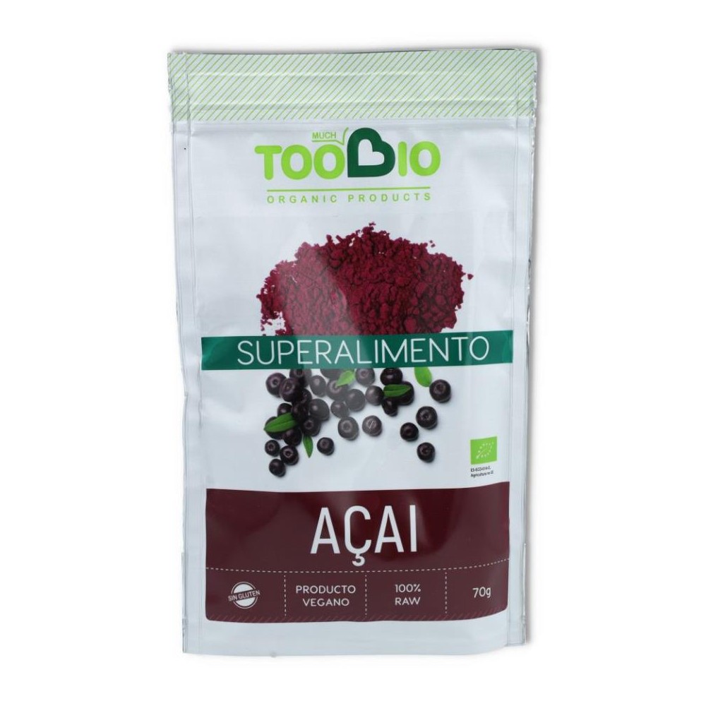 Super Alimento Acai Bio 70 gr Toobio