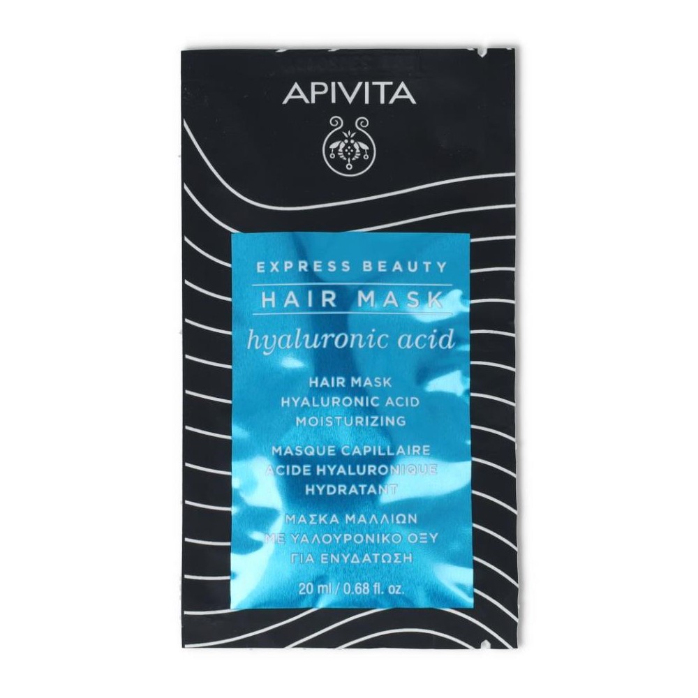 Apivita Mascarilla Expres Capilar Hialuronic 20 ml