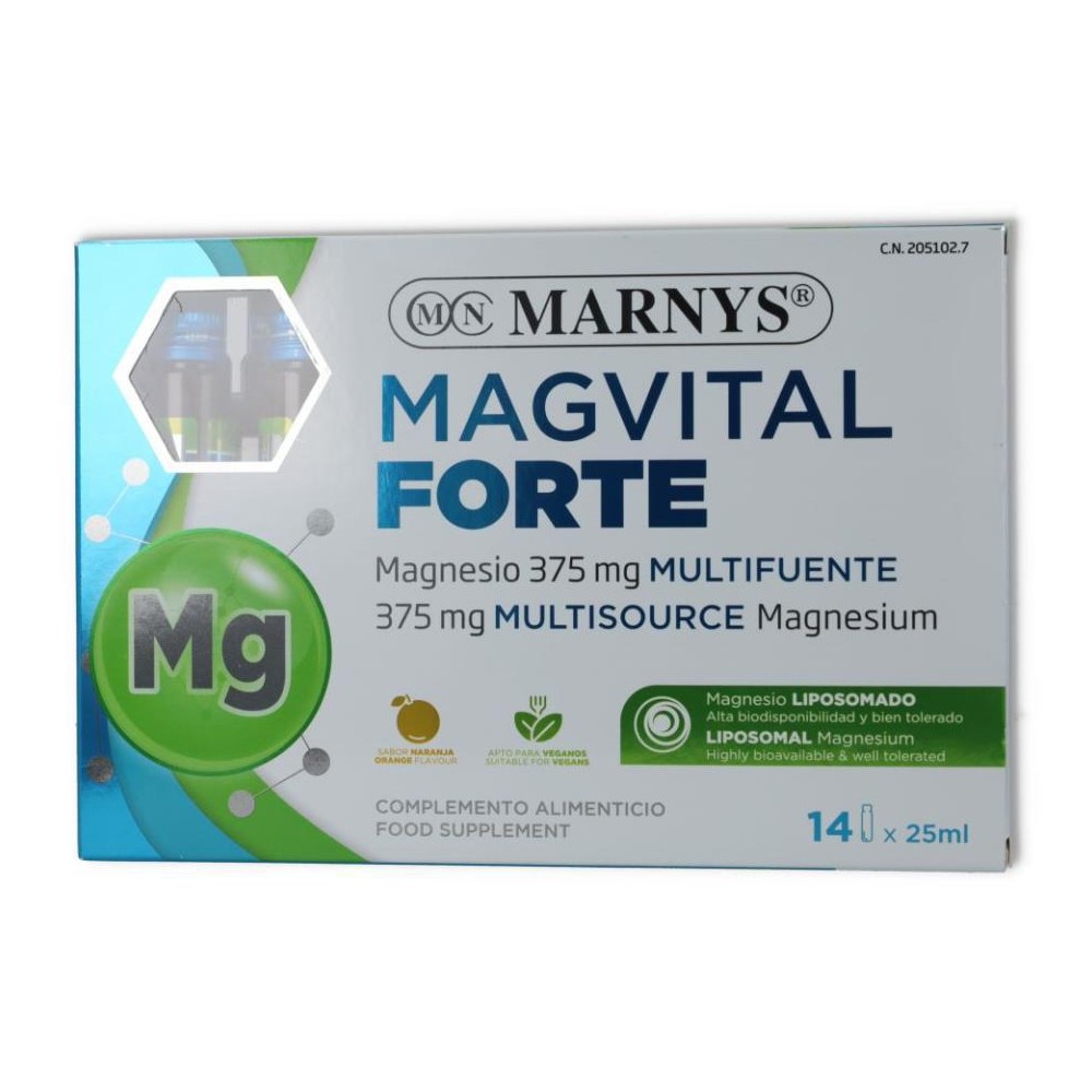 Magvital Forte 14 viales Marnys
