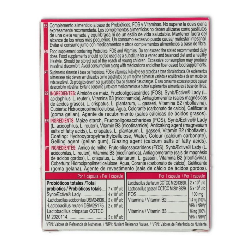 Novadiet Probidiet Mujer 30 cap