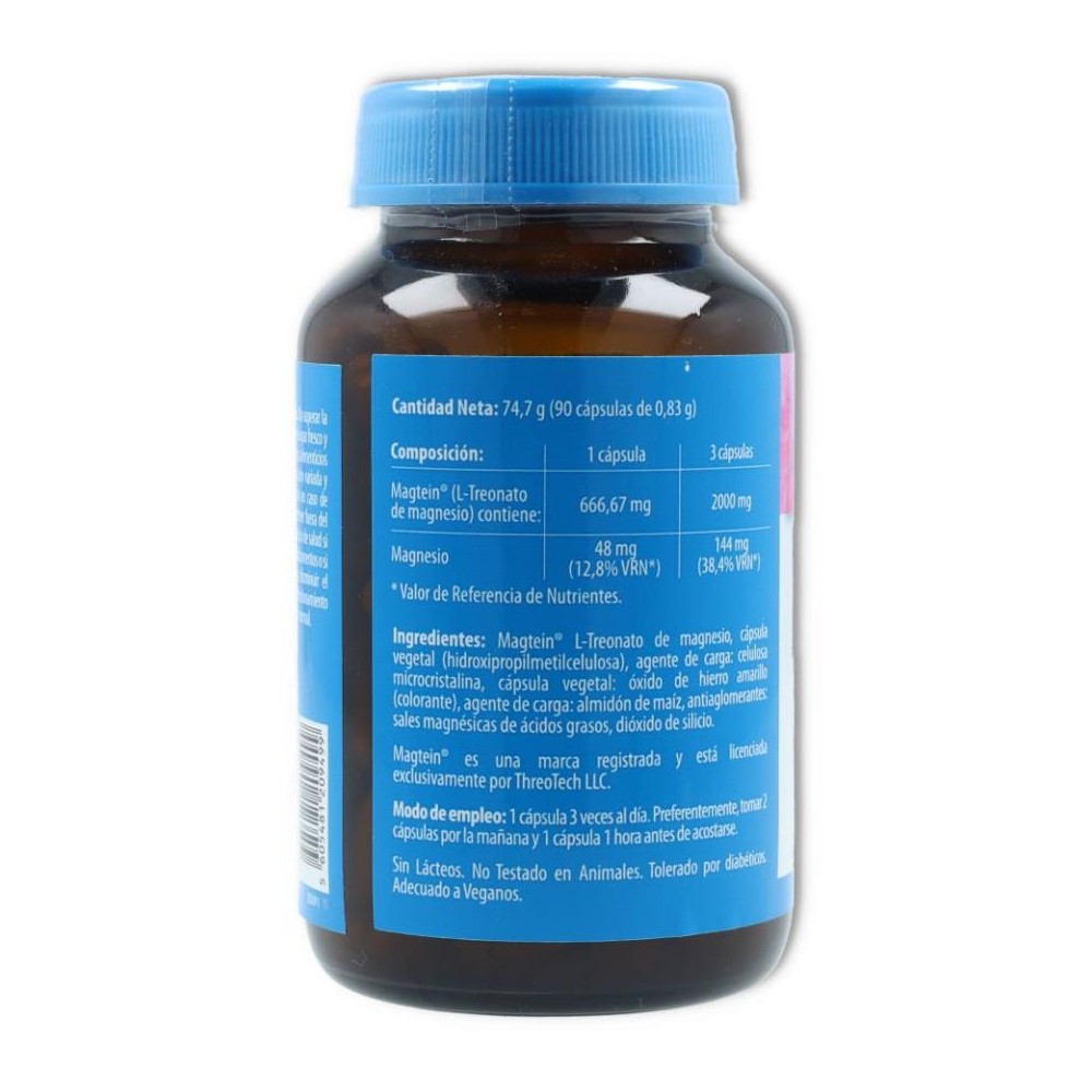 Naturmil L-Treonato Magnesio 90 cap 