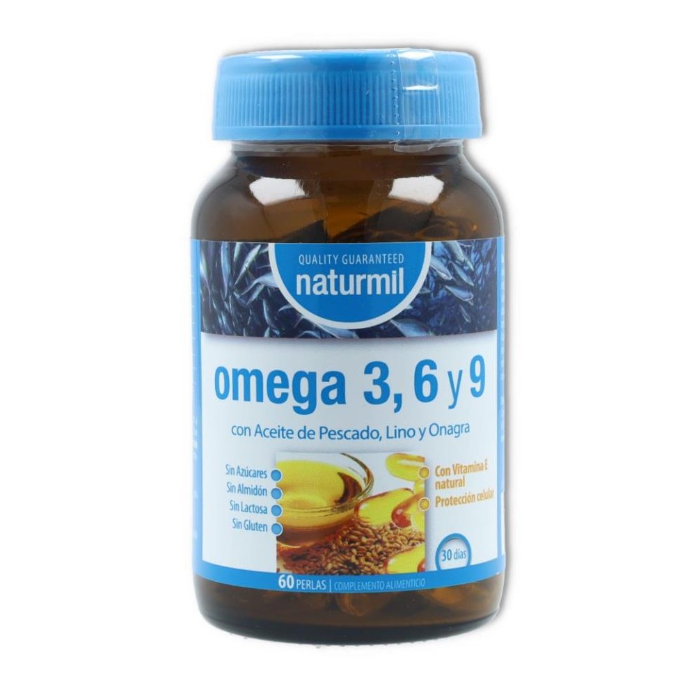 Omega 3 - 6 - 9 Naturmil 60 perlas