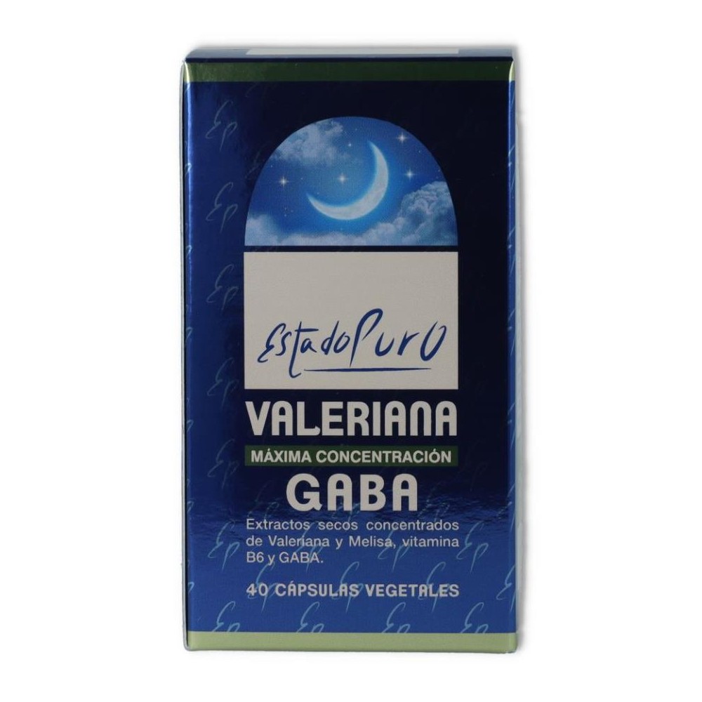 Valeriana y Gaba 40 cap Estado Puro