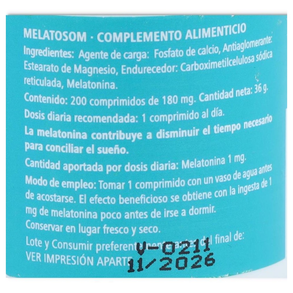 Melatoson 200 comp Plantapol