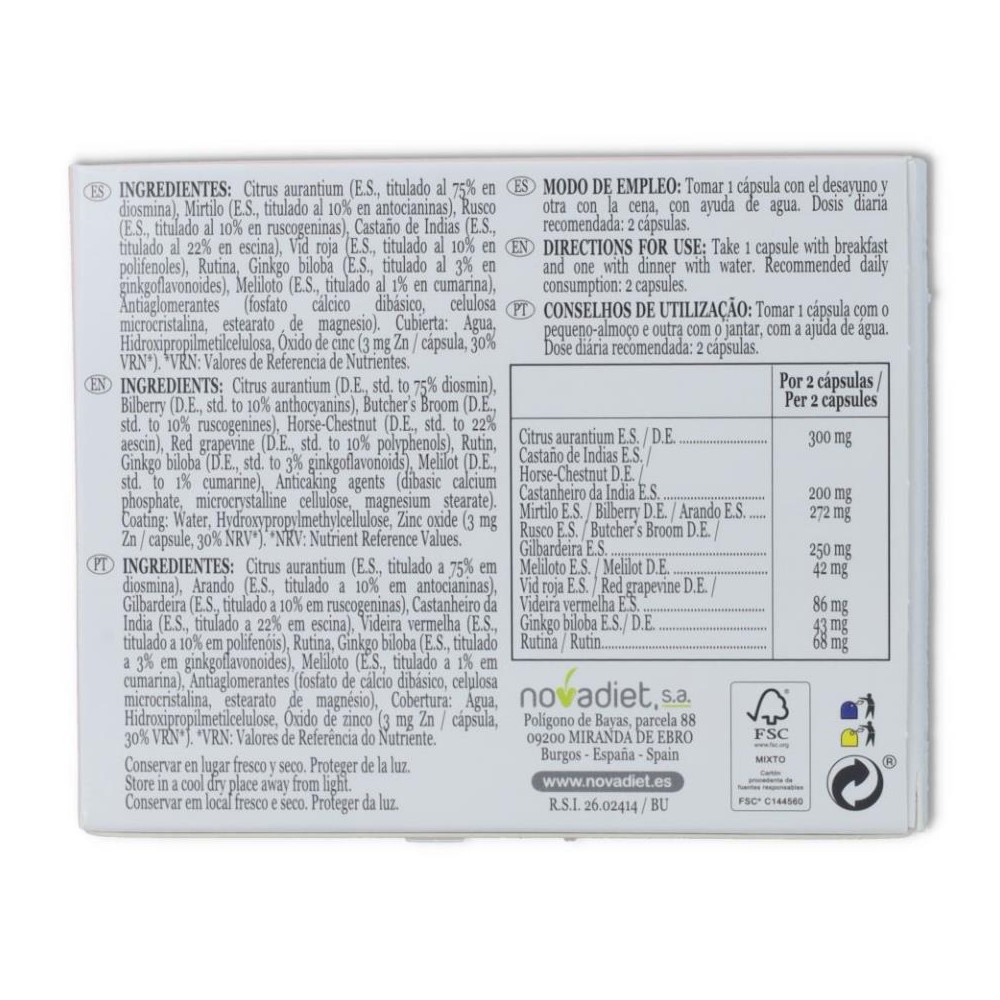 Novadiet Circular 60 cápsulas