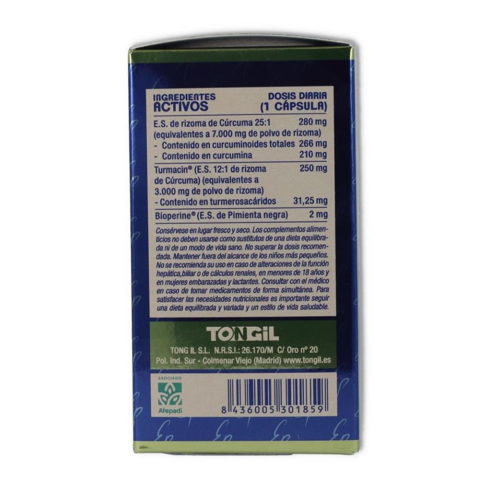 Curcuma 10 000 mg 40 cap Estado Puro