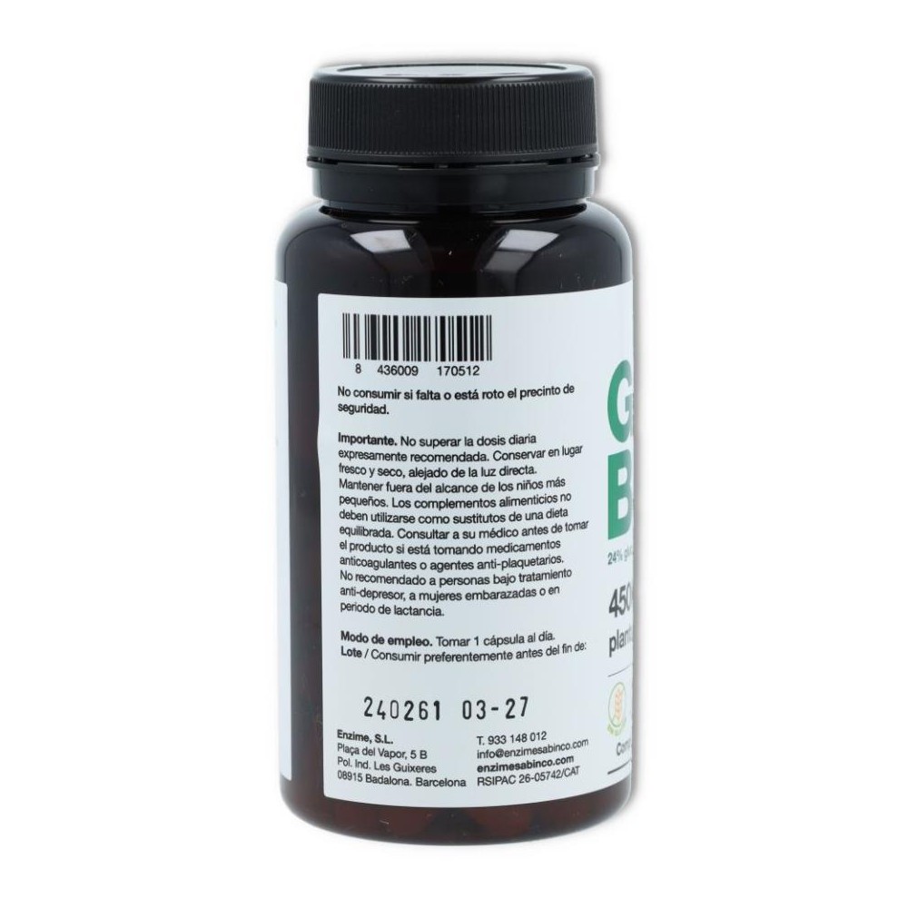 Vermont Ginkgo Biloba 90 cápsulas