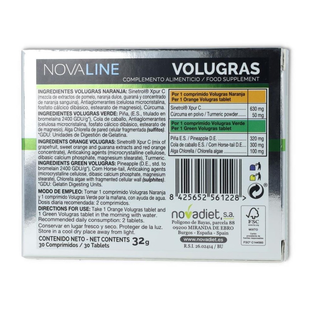 Volugras 30 cap Novadiet
