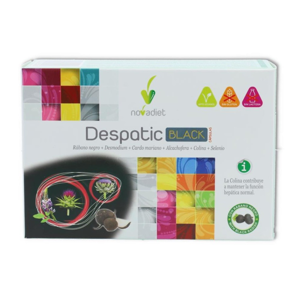 Novadiet Despatic Black 60 cápsulas