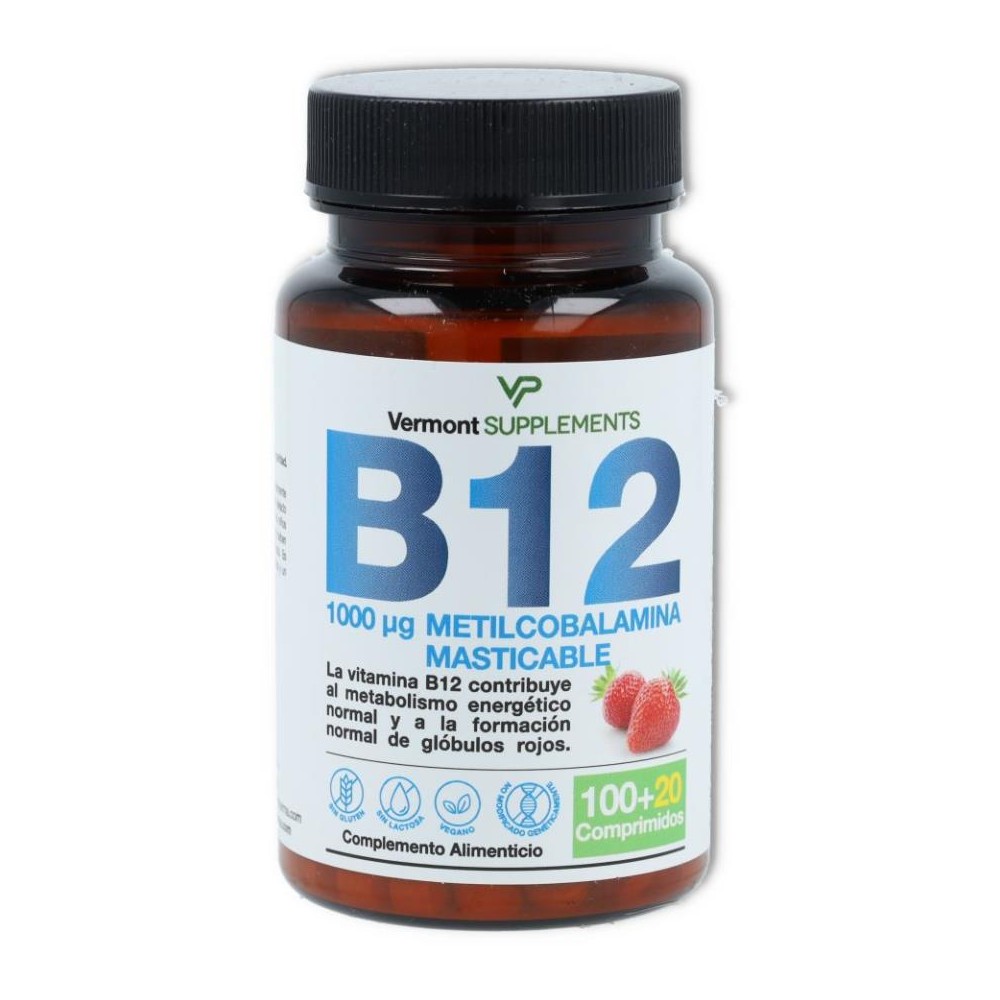 Vermont Vitamina B12 Metil 1000 mg 100 20 comprim 