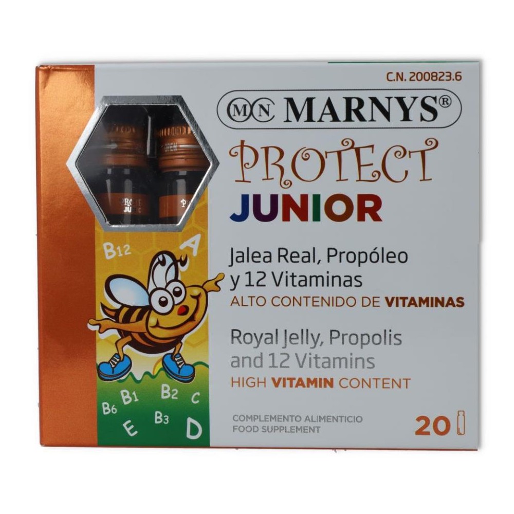 Jalea Real Protect Junior 20 viales Marnys