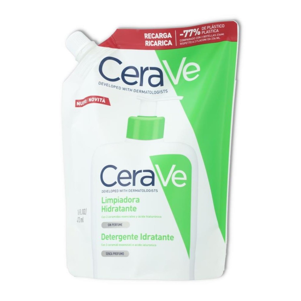 Cerave Recarga Limpiadora Hidratante 473 ml 