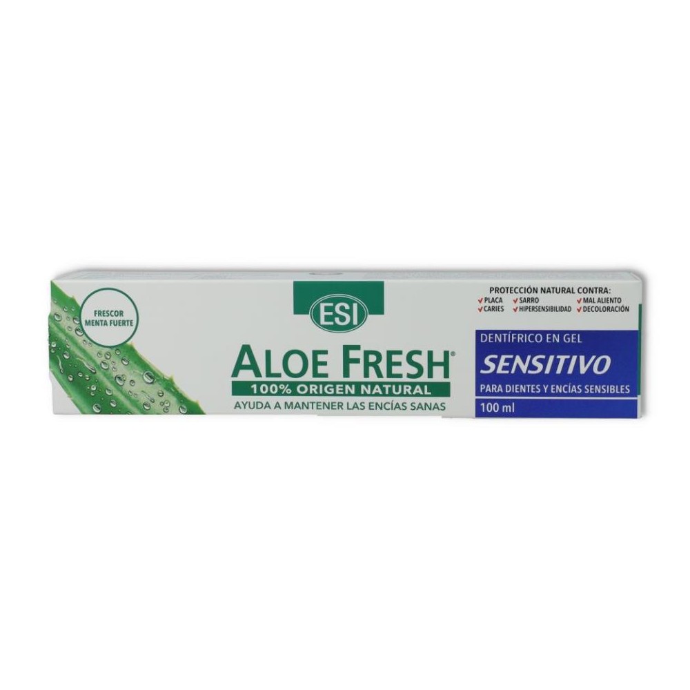 Dentrifico Aloe Fresh Sensitivo Menta 100 ml Esi