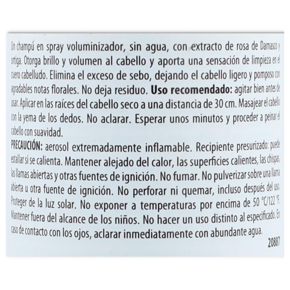 Noah Champú Seco Voluminizador 200 ml 