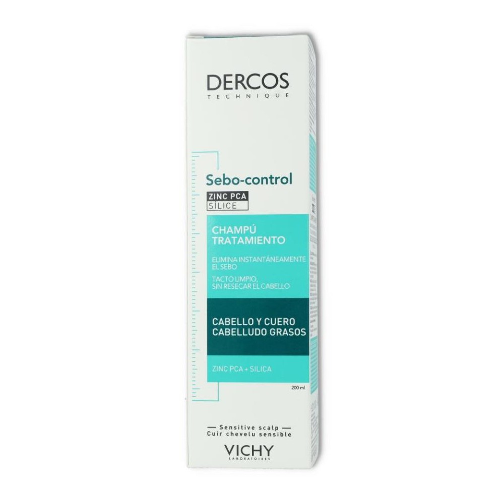 Dercos Champu Sebo Control 200 ml Vichy