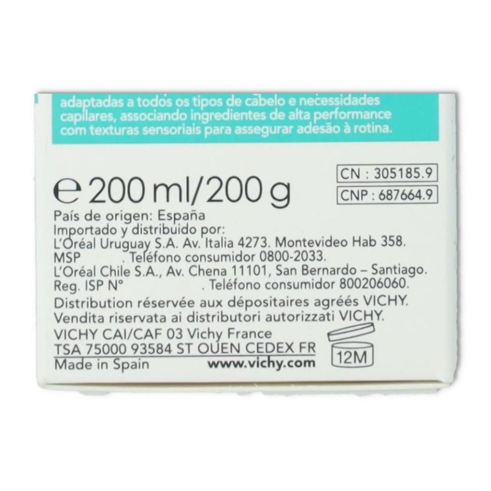 Dercos Champu Sebo Control 200 ml Vichy