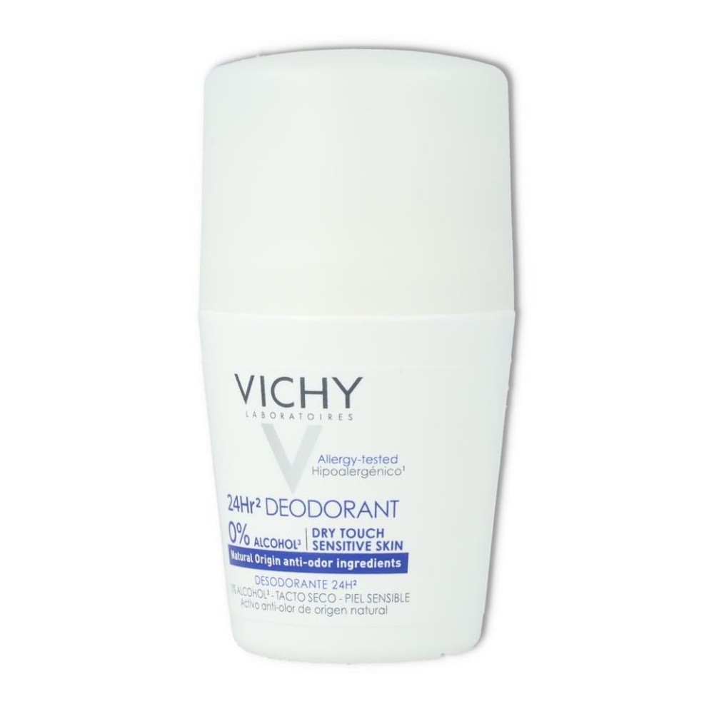 Vichy Desodorante Roll on 24 horas 0  Alcohol