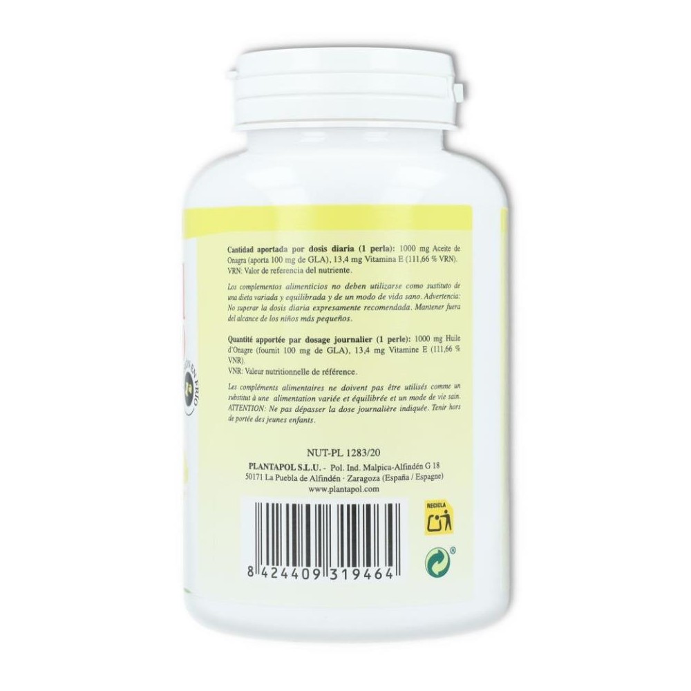 ONAGRAPOL 120 PERLAS 1000 mg Plantapol