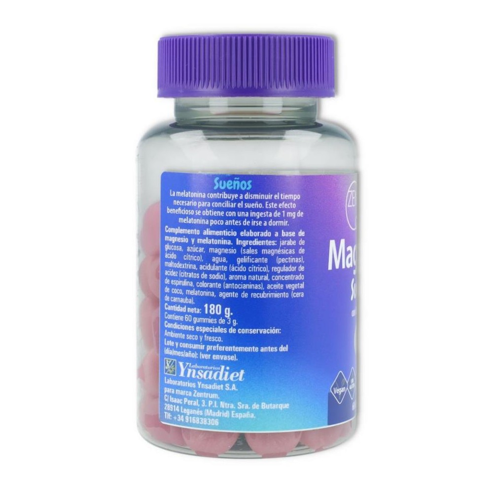 Ynsadiet Magnesio Sueño 60 gummie