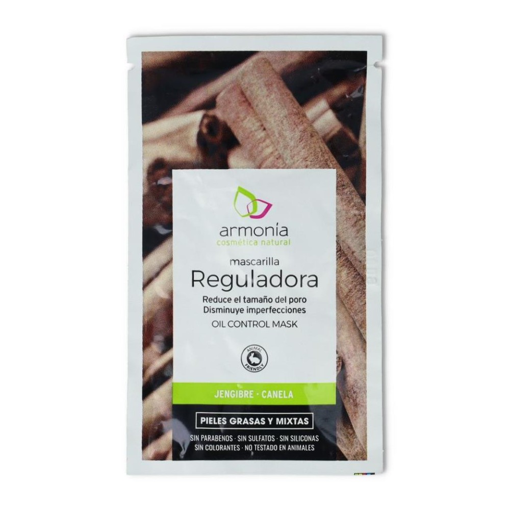 MASCARILLA JENGIBRE Y CANELA ARMONIA 1 SOLO USO