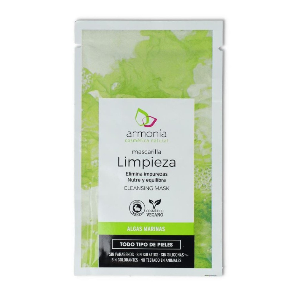Mascarilla Limpieza algas 10 gr armonia