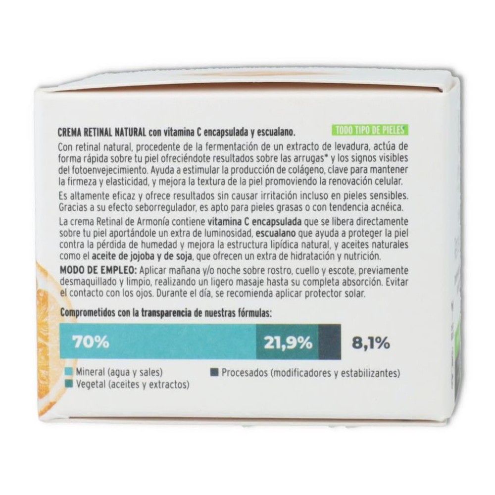 Armonia Crema Retinal Natural 50 ml