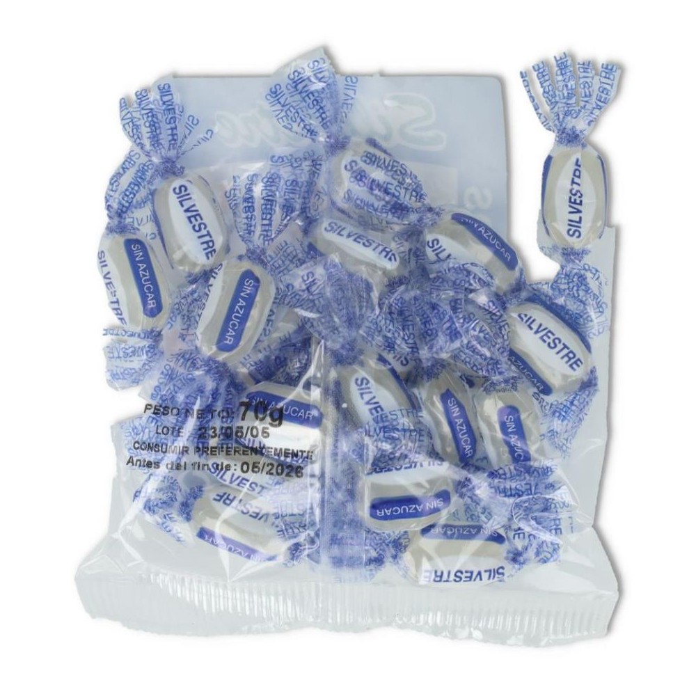 CARAMELOS SIN AZUCAR 70 gr SILVESTRE EUCALIPTO