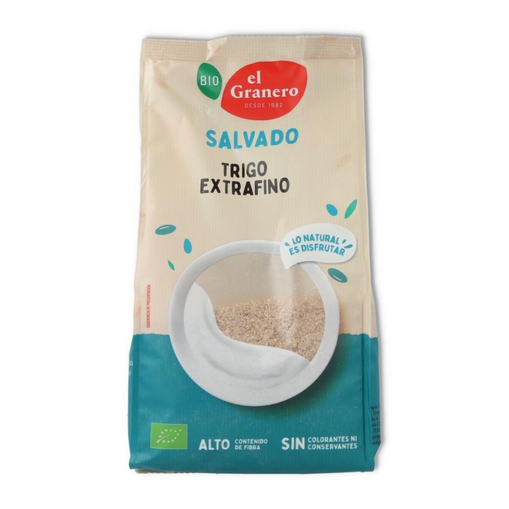El Granero Salvado Trigo Extrafino Bio 350 gr
