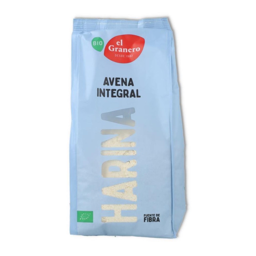 Harina Avena Bio 500 gr El Granero