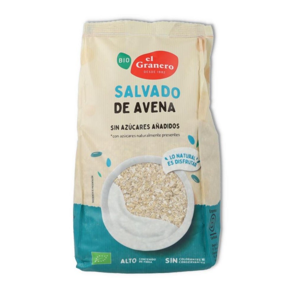 El Granero Salvado Avena Bio S/A 500 gr