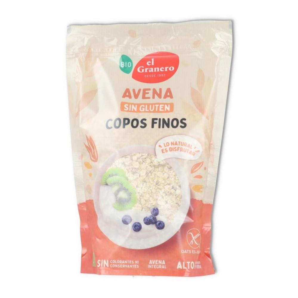 El Granero Copos de Avena Finos S/G 500 gr