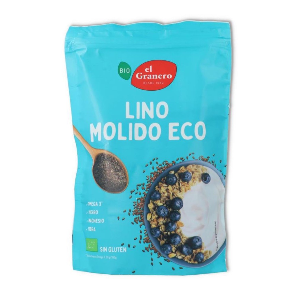 el granero lino molido 300gr  BIO